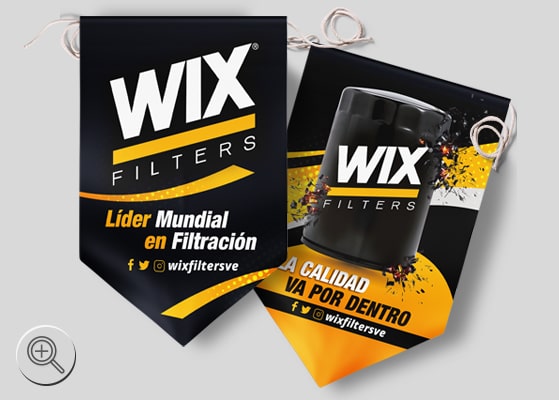 Material y Piezas Impresas Publicitarias Para Puntos de Venta WIX